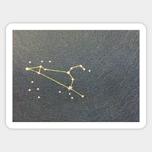 The Constellation of Leo Sticker